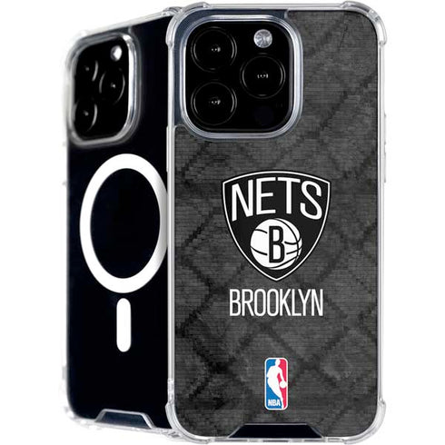 NBA Brooklyn Nets Dark Rust iPhone 16 Pro MagSafe Case